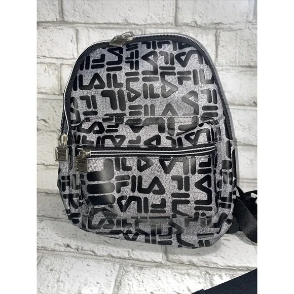 fila backpack mini Fila | Bags | New Fila Emilia Mini Backpack Gray And Black